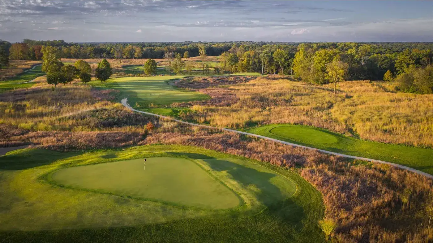 The Pfau Course at Indiana — Steve Smyers' bold 2020 redesign of wide fairways and sweeping bunkers in Bloomington